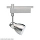 T-Trak OM CMH 39W T4 Head - 15 Degree Beam Spread - White / Frost T-Trak OM CMH 39W T4 Head - 15 Degree Beam Spread - White / Frost