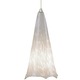 T-Trak Ovation Large Pendant W / No Ball - Satin Nickel / White Frit T-Trak Ovation Large Pendant W / No Ball - Satin Nickel / White Frit