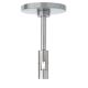 T-Trak 4 Inch Round Power Feed Canopy W / Out Connector - Satin Nickel T-Trak 4 Inch Round Power Feed Canopy W / Out Connector - Satin Nickel /