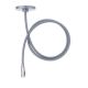 T-Trak Flexible Center Power Feed W / 4 Inch Canopy - Satin Nickel T-Trak Flexible Center Power Feed W / 4 Inch Canopy - Satin Nickel /