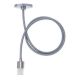 T-Trak Flexible End Power Feed W / 4 Inch Canopy - Satin Nickel T-Trak Flexible End Power Feed W / 4 Inch Canopy - Satin Nickel /