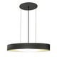 Vega Oval Suspension - Black / White Vega Oval Suspension - Black / White
