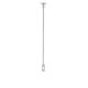 T-Trak Rigid Standoff W / Connector - Satin Nickel T-Trak Rigid Standoff W / Connector - Satin Nickel /