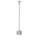 T-Trak Rigid Standoff W / Conductive Connector - Satin Nickel T-Trak Rigid Standoff W / Conductive Connector - Satin Nickel /