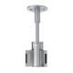 T-Trak 4 Inch Rigid Standoff W / L Connector - Satin Nickel T-Trak 4 Inch Rigid Standoff W / L Connector - Satin Nickel /