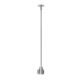 T-Trak 4 Inch Rigid Standoff W / L Connector - Satin Nickel T-Trak 4 Inch Rigid Standoff W / L Connector - Satin Nickel /