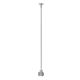 T-Trak 4 Inch Rigid Standoff W / L Connector - Satin Nickel T-Trak 4 Inch Rigid Standoff W / L Connector - Satin Nickel /