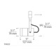 T-Trak Spot Incandescent PAR20 Head - /