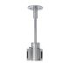 T-Trak 4 Inch Rigid Standoff W / T Connector  - Satin Nickel / 