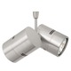 Twin Spot Swivel Monopoint - Satin Nickel / 