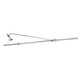 Wally Lite Wall Monorail Head - Satin Nickel / 