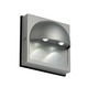 Docu White LED Exterior Wall Sconce - Silver Grey Docu White LED Exterior Wall Sconce - Silver Grey /