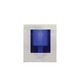 Cube Wall Sconce - Satin Nickel / Cobalt Cube Wall Sconce - Satin Nickel / Cobalt
