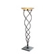 Antinea Floor Lamp - Rust / Amber