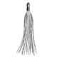 Hugo Floor Lamp - Satin Nickel / White