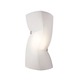 Petit Theatre Left Wall Sconce - Chrome / White