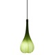 Mini Morph Pendant - Satin Nickel / Lime Mini Morph Pendant - Satin Nickel / Lime