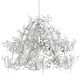 Flower Power Chandelier - White Flower Power Chandelier - White /