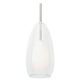 Tear-SI Pendant - Satin Nickel / Clear Tear-SI Pendant - Satin Nickel / Clear