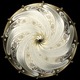Scudo Saraceno Carduus Ceiling Mount - Brass / Ivory Carduus Scudo Saraceno Carduus Ceiling Mount - Brass / Ivory Carduus