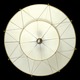 Scheherazade 2 Tier Plain Ceiling Mount - Brass / Ivory Plain