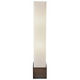 Sebu Floor Lamp - Teak Wood / White Linen