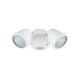 Ariel Exterior Wall Spotlight - White / Frosted Ariel Exterior Wall Spotlight - White / Frosted
