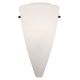 Daphne Wall Sconce - Brushed Steel / White Daphne Wall Sconce - Brushed Steel / White