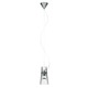Kon Pendant - Polished Chrome / Clear Kon Pendant - Polished Chrome / Clear