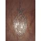 Hollywood Conical Chandelier - Nickel Hollywood Conical Chandelier - Nickel /