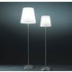 Historical Archive Floor Lamp - Nickel Plated / White Historical Archive Floor Lamp - Nickel Plated / White