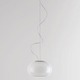 Zero S Pendant - Brushed Nickel / Opal Zero S Pendant - Brushed Nickel / Opal