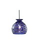 Gelato Pendant - Satin Nickel / Blue