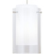 Echo Large Pendant - Satin Nickel / Clear Echo Large Pendant - Satin Nickel / Clear