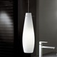 Martini Bianco Pendant - Satin Nickel / White Martini Bianco Pendant - Satin Nickel / White