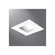 Quiet Ceiling Trimless Shower Recessed Fixture - White / White