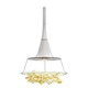 Vision Pendant - Satin Nickel / Amber Vision Pendant - Satin Nickel / Amber
