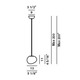 Gregg Piccola Pendant - /