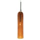 Stogie II Pendant - Satin Nickel / Amber