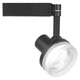 Alcyon Glass Ring MR16 Track Head - Matte Black / 