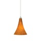 Melrose 2KD Pendant - Satin Nickel / Tahoe Pine Amber Melrose 2KD Pendant - Satin Nickel / Tahoe Pine Amber