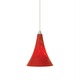 Melrose 2KD Pendant - Satin Nickel / Ferrari Red Melrose 2KD Pendant - Satin Nickel / Ferrari Red