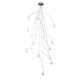 Crescendo Suspension - Chrome / White