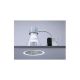 8038C 9 Inch Open Downlight Trim - Satin/Brushed / Clear