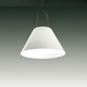 Opera Suspension - Satin Nickel / White Opera Suspension - Satin Nickel / White