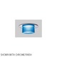 373 Series 3 3 /4 Inch Glass Cylinder Downlight Trim - White / Blue