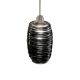 Damasco SP P Pendant - Satin Nickel / Black Damasco SP P Pendant - Satin Nickel / Black