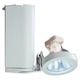 Lytespan Miniforms Shallow Ring MR16 Track Head - Matte White / 