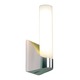 Twin Uno Wall Sconce - Chrome / White Twin Uno Wall Sconce - Chrome / White