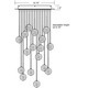 Bubble Ball 17 Light Suspension -  / 
